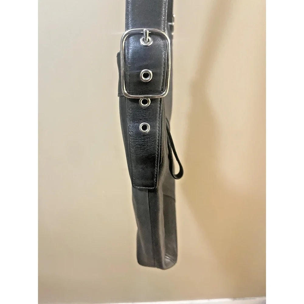 Vintage Coach Ergo 9188‎ Black Leather Large Hobo Shoulder Bag Y2K